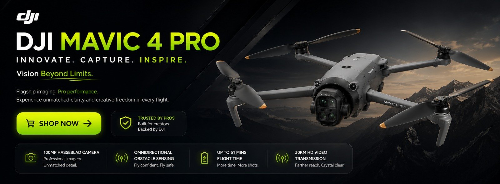 Home 2 Buy DJI Mavic 4 Pro drones at Affordable Prices in India