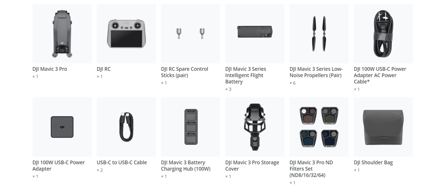 DJI Mavic 3 Pro Fly More Combo Drone 2 DJI Mavic 3 Pro Fly More Combo Drone