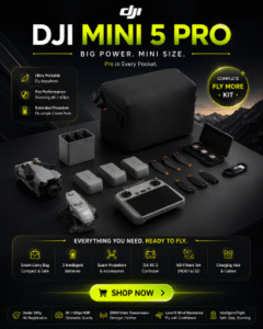 DJI Mini 5 pro Flymore combo