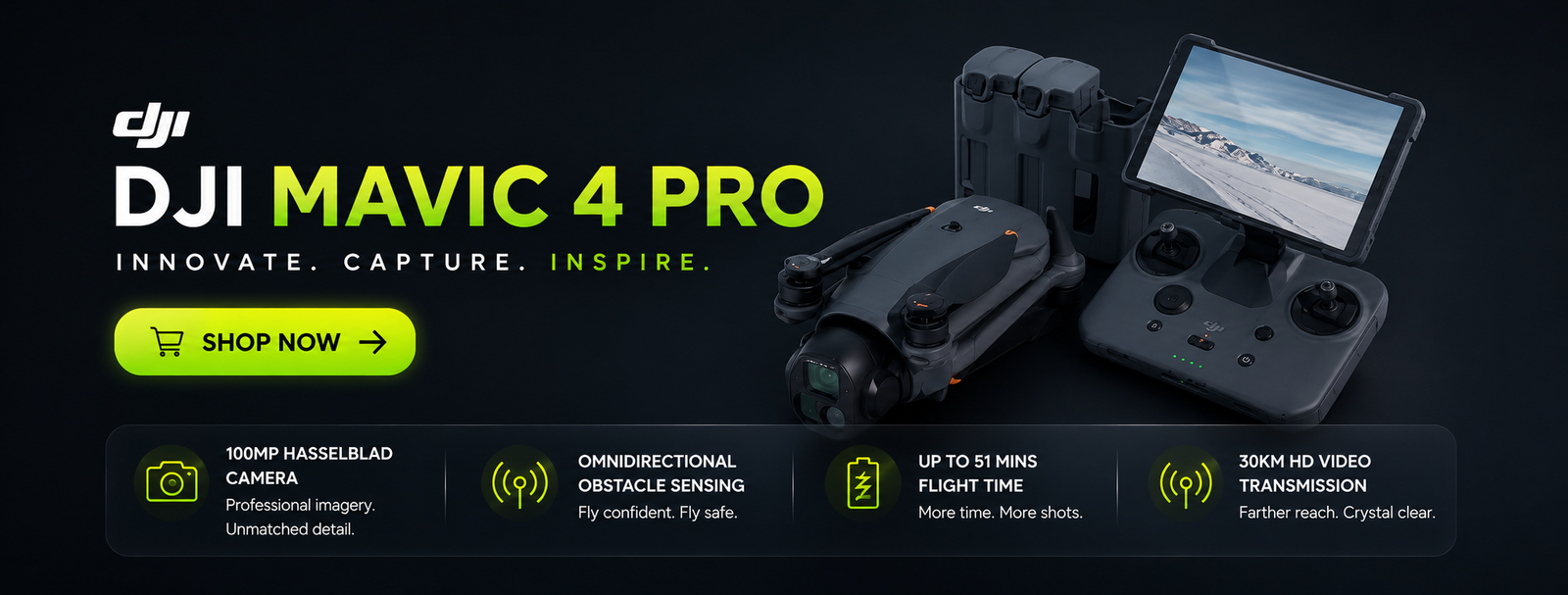 Buy DJI Mavic 4 Pro drones at Affordable Prices in India