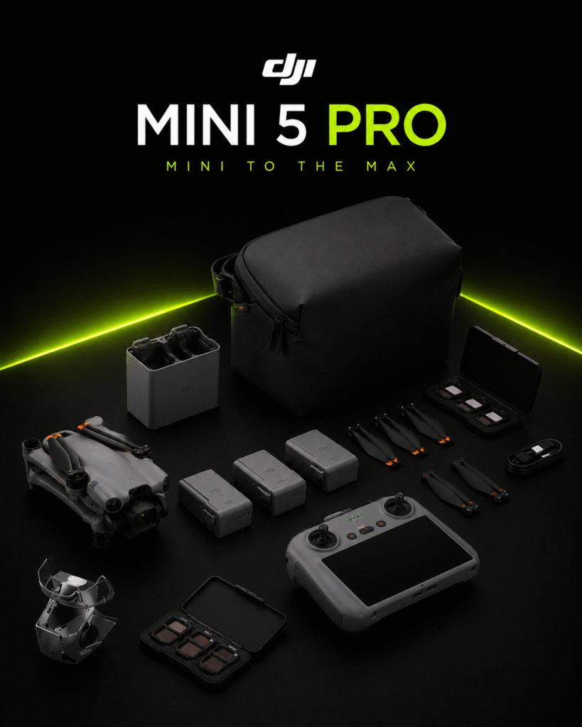DJI Mini 5 pro Flymore combo