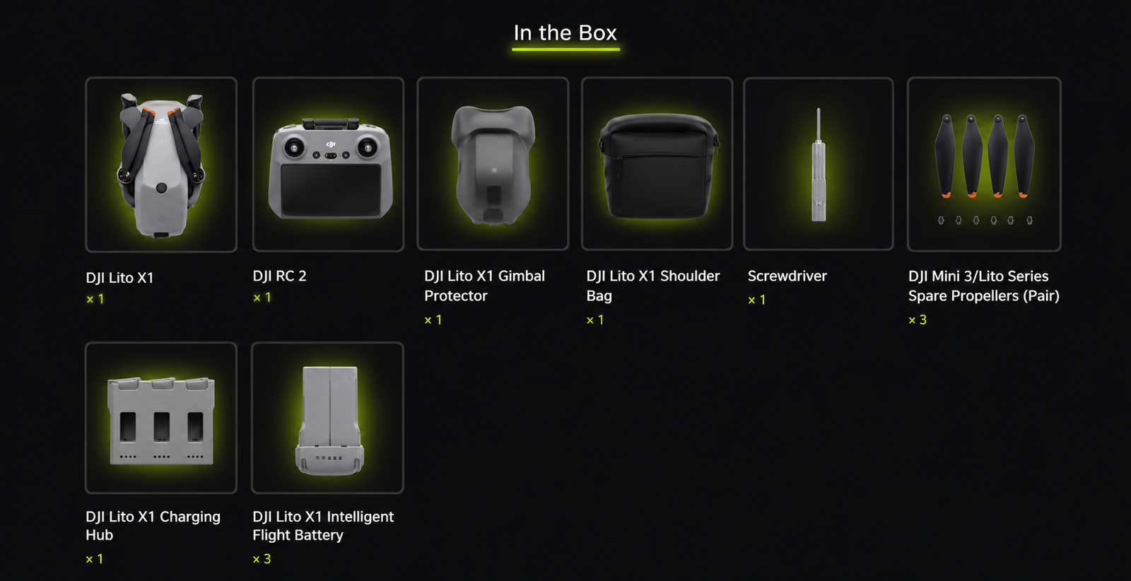 DJI Lito X1 Fly More Combo Plus (RC 2)